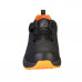 Полуботинки "Футгард" с системой быстрой шнуровки, цв. чёрно-оранжевый, КП, ЭВА/Резина