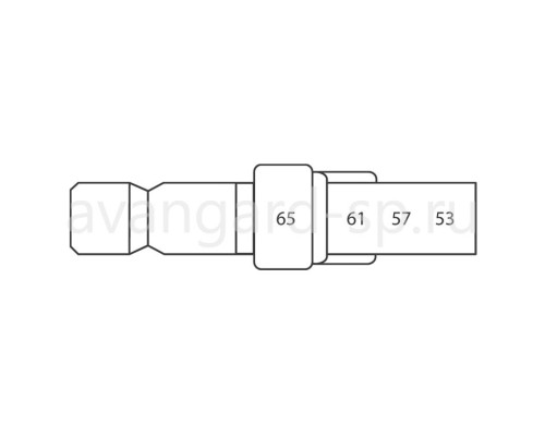 Каска защитная СОМЗ-55 Favori®T (красная) (75516)